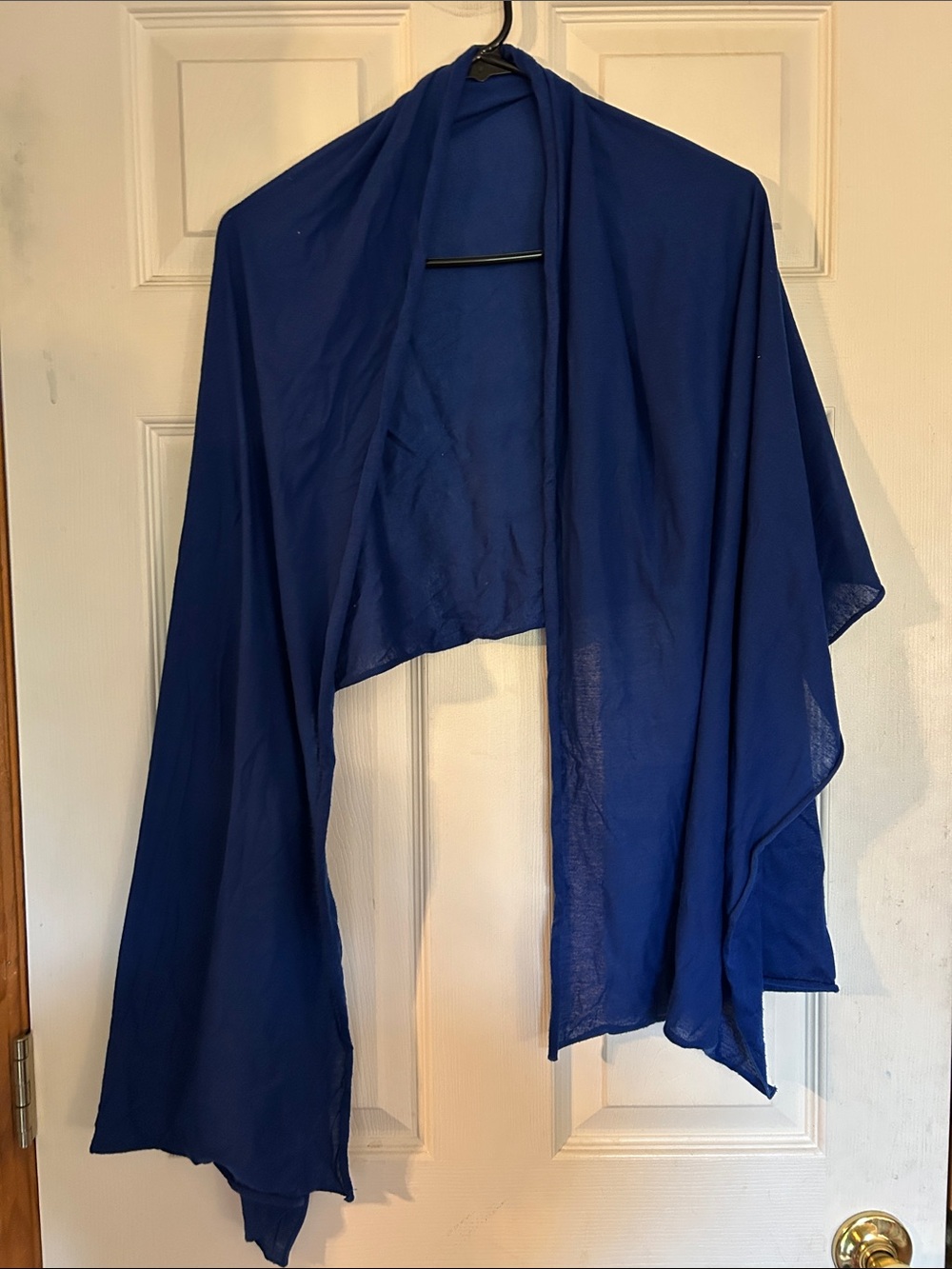 Blue Women's Lightweight Shawl Scarf